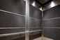 금속 광택 스테인레스 스틸 엘리베이터 패널 강한 반사 음향 절연 협력 업체